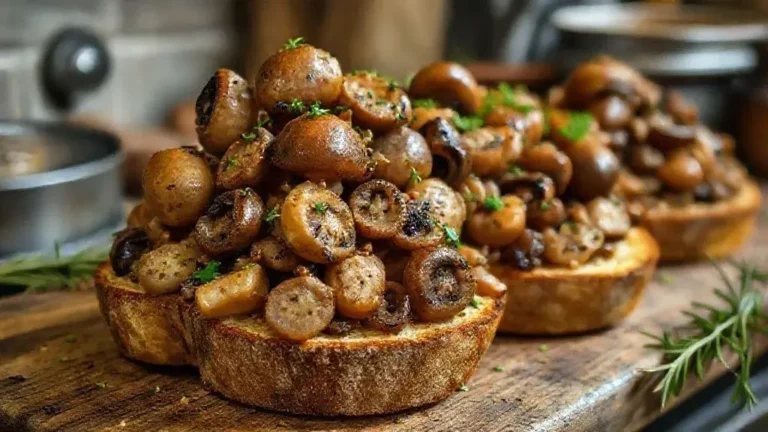 A verdade sobre a bruschetta de cogumelos: 4 versões em 10 minutos