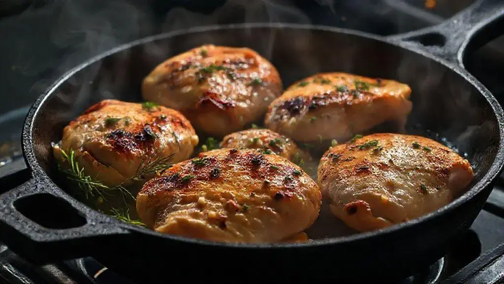 O segredo do frango na panela que você faz em 12 minutos e nunca mais erra