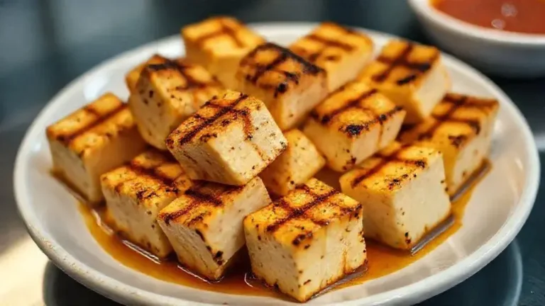 O truque para um tofu grelhado saboroso que você faz em 10 minutos