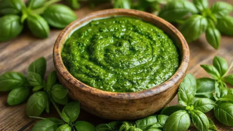 Por que você compra pesto pronto? Faça em 3 minutos e sinta a diferença